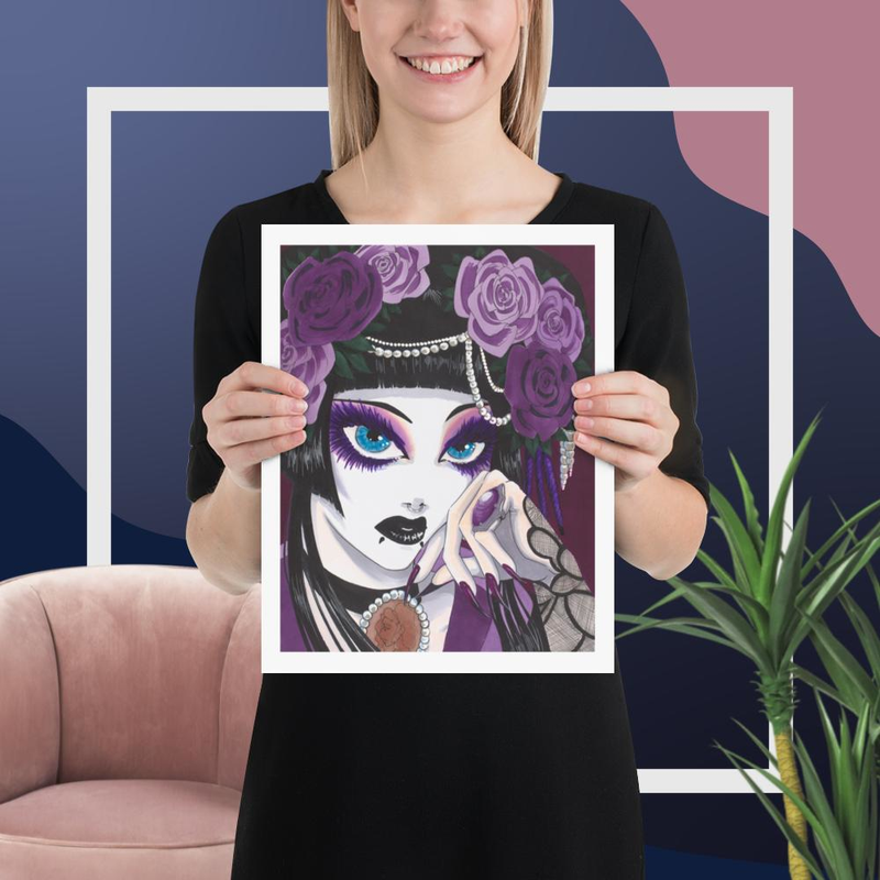 Geisha Goth Woman