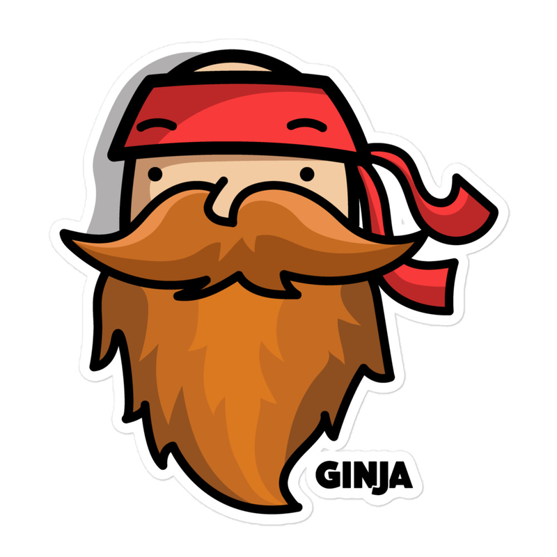 Ginja Logo Sticker