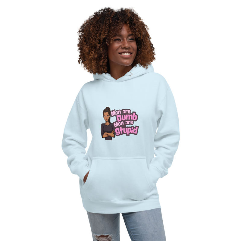 Men Are Dumb - Womens Hoodie