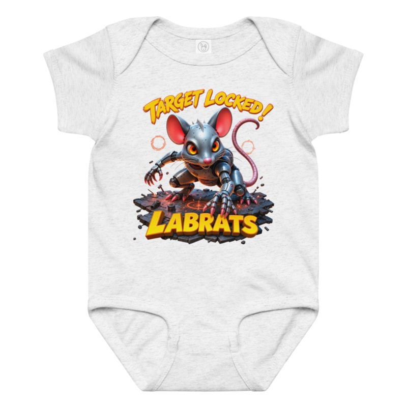 Mechamouser 9000 Target Locked Baby Grow