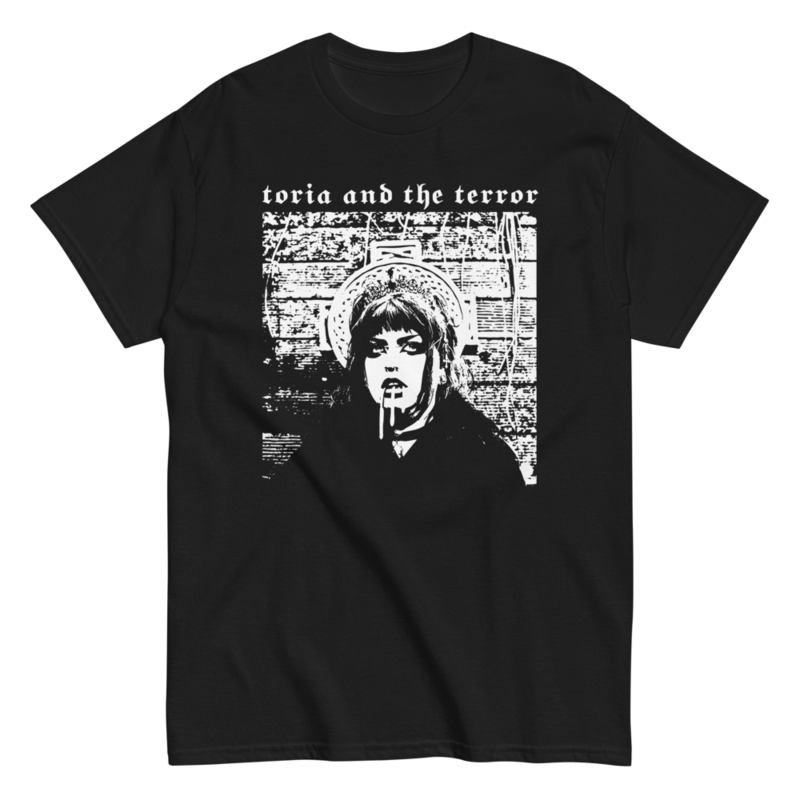 Toria and the Terror "Queen of the Underworld" tee