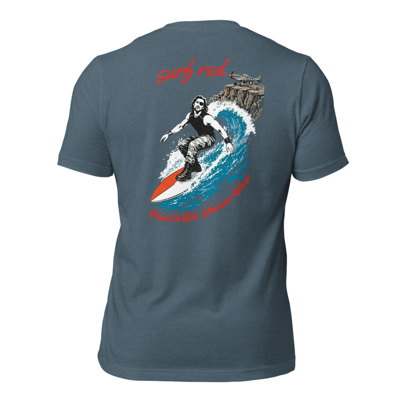 PROUD TO SURF AMERICAN WAVES