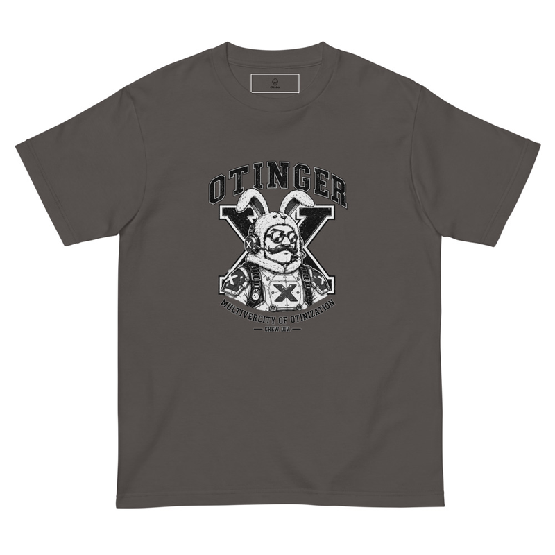OtingerX multiversity tee（チャコール）