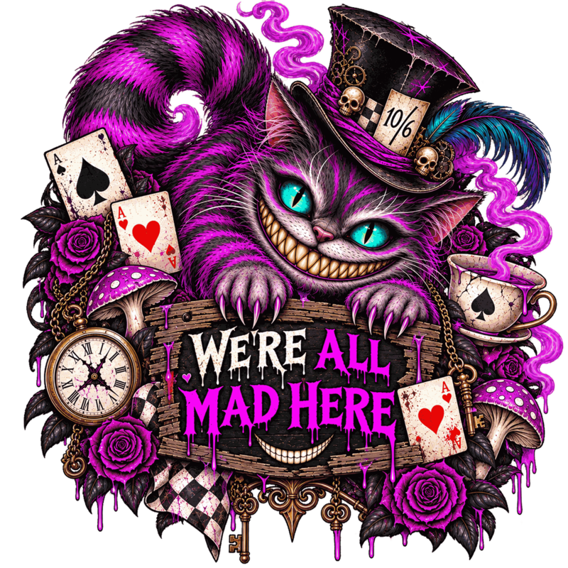Diseño Gato Cheshire
