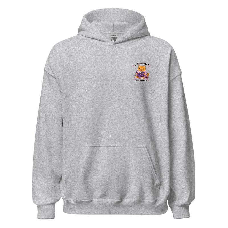 Introverted but adorable Ginger Hoodie – Image 8