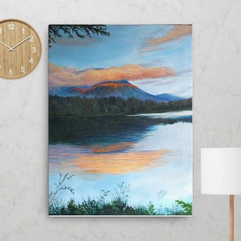 Mount Katahdin Canvas Print – 18″×24″