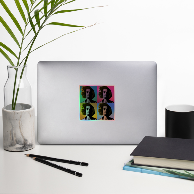 ALIBI holographic sticker