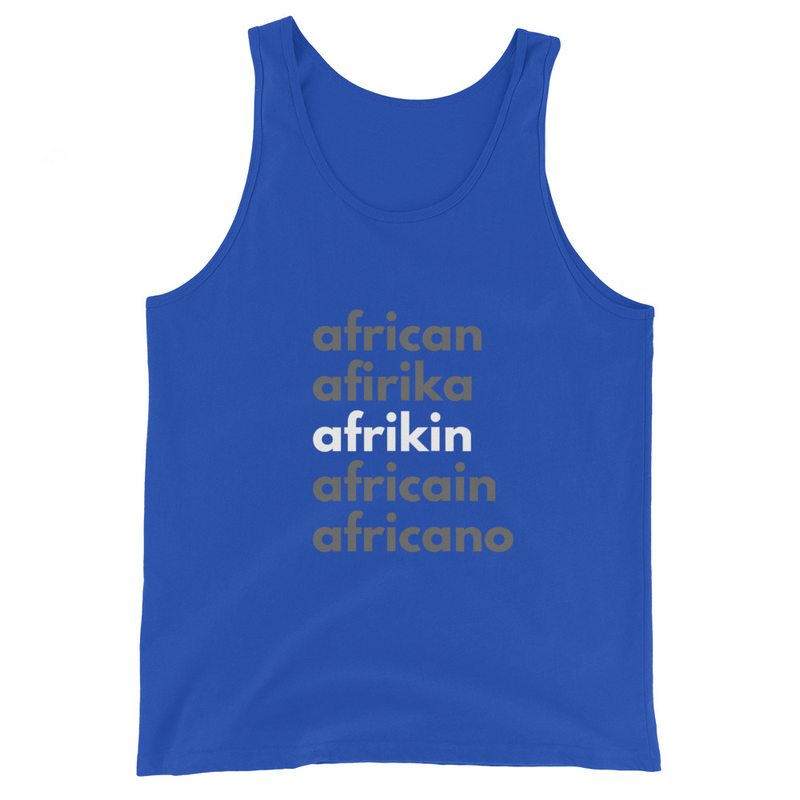 I Am Afrikin Unisex Tank Top