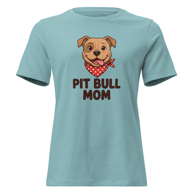 Women's Pit Bull Mom Relaxed T-Shirt – view 5