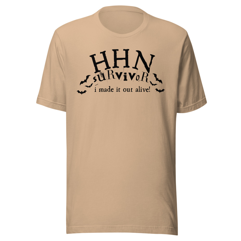 Horror Survivor Tee – 3XL, Tan