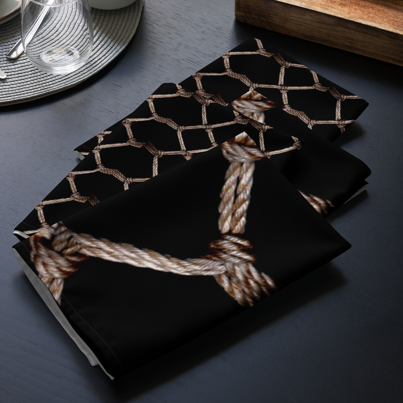 "Knot Dining" Cloth Napkin Set