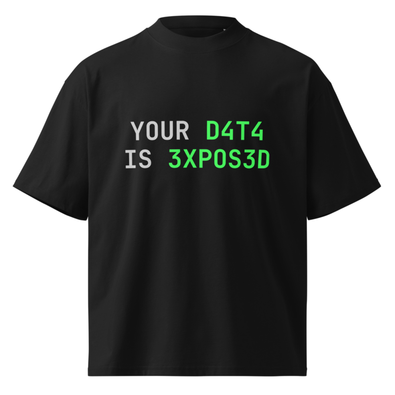 Camiseta Data Exposed