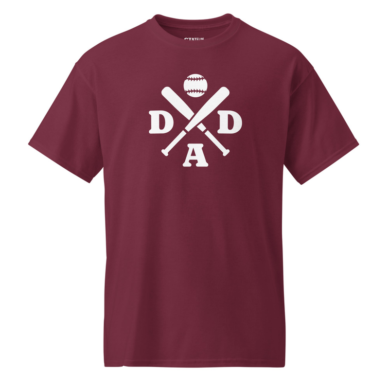 Dad Shirt - Dark - DryBlend® T-Shirt – S, Maroon