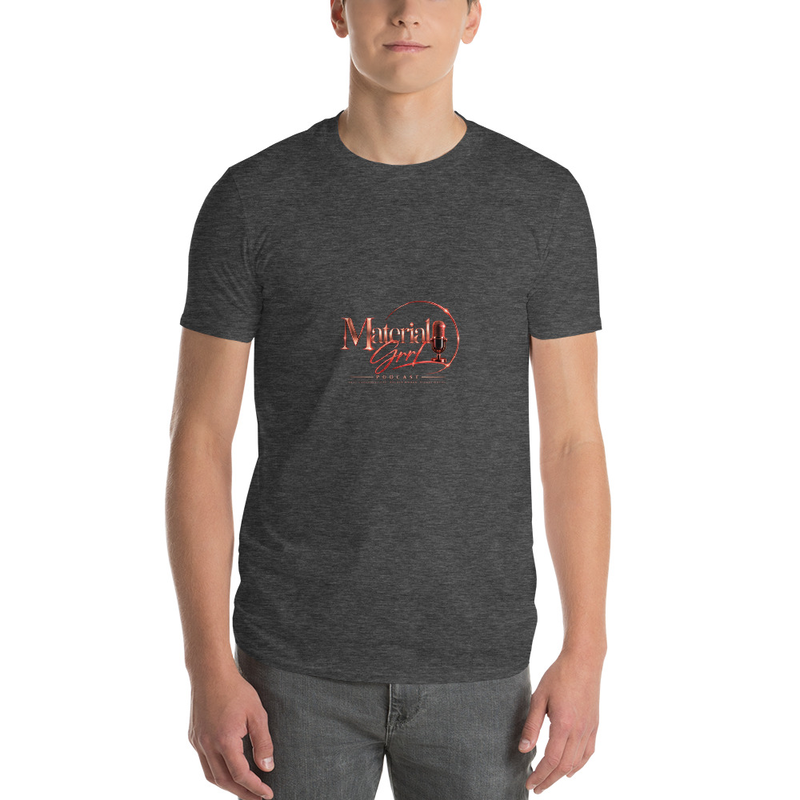 Material Grrl Everyday Lightweight T-Shirt – 3XL, Heather Dark Grey