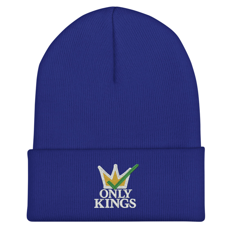 Cuffed Beanie – One size, Royal