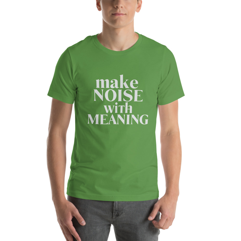 Make Noise With Meaning - Midnight Tone – S, Leaf