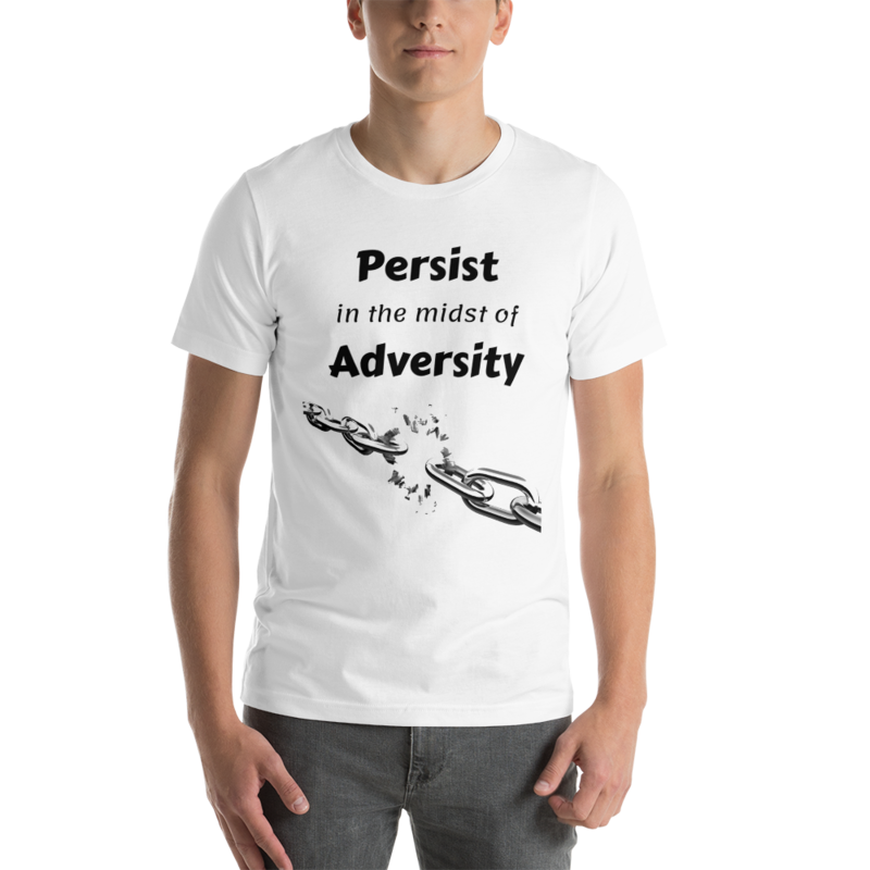 PITMOA Short-Sleeve Unisex White T-Shirt