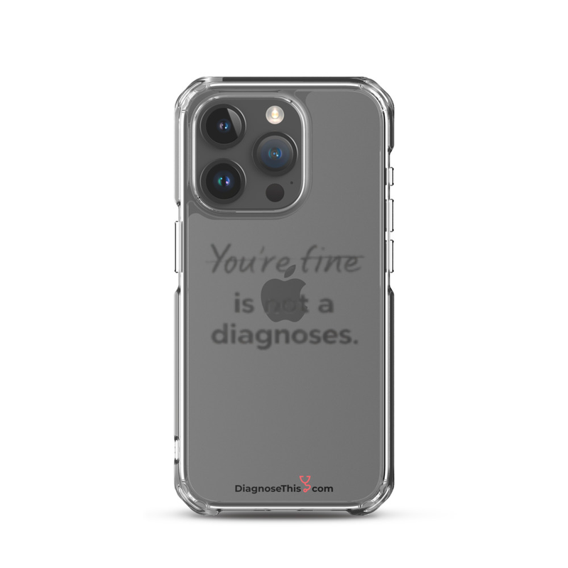 iPhone® - You're fine is not a diagnosis. – iPhone 15 Pro