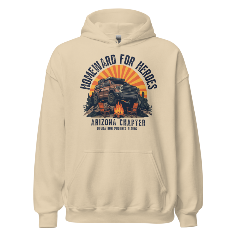 Arizona Chapter Unisex Hoodie – S, Sand