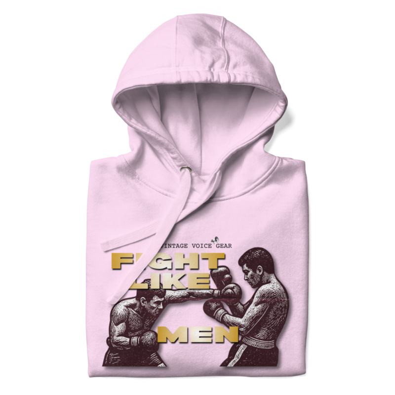 FIGHT like MEN Unisex HOODIE – S, Lavender