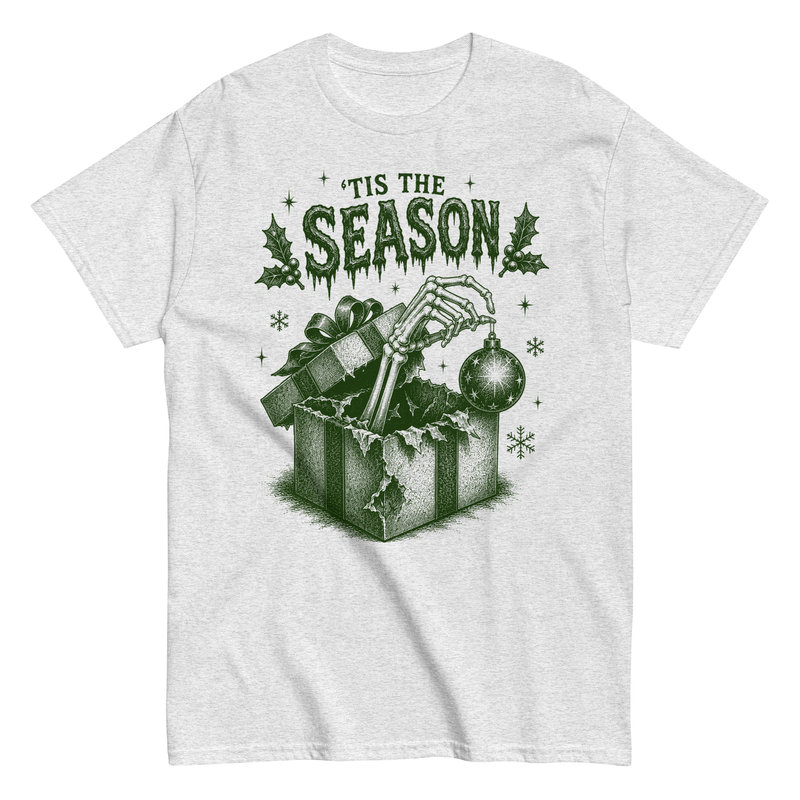 ’Tis the Season Skeleton Christmas T-Shirt