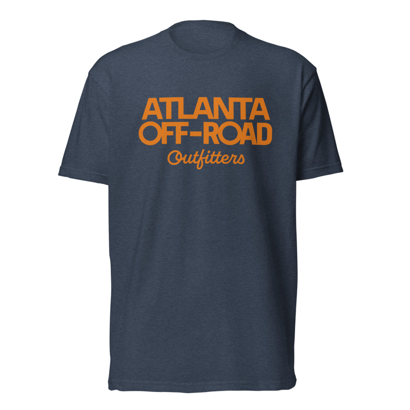 Wordmark Front T-Shirt - ORANGE LOGO – Image 3