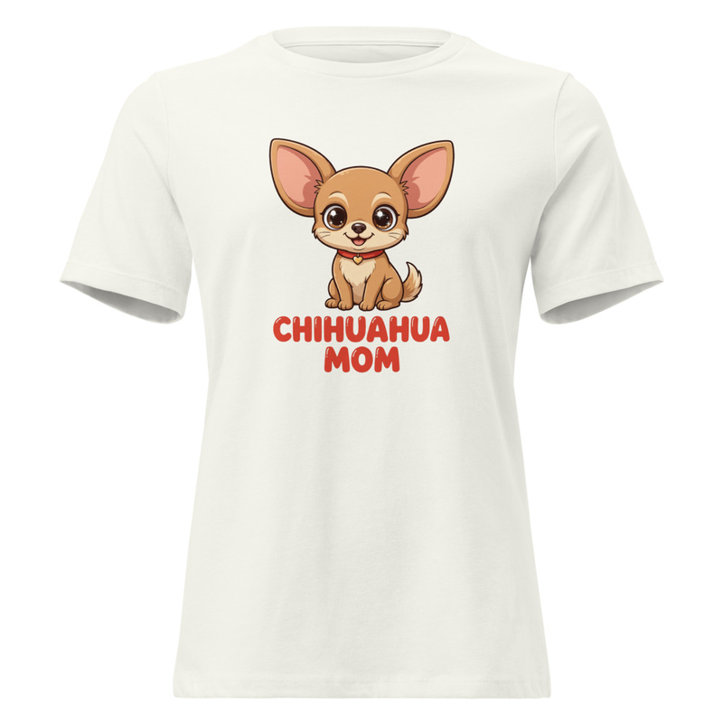Women's Chihuahua Mom Relaxed T-Shirt – view 10
