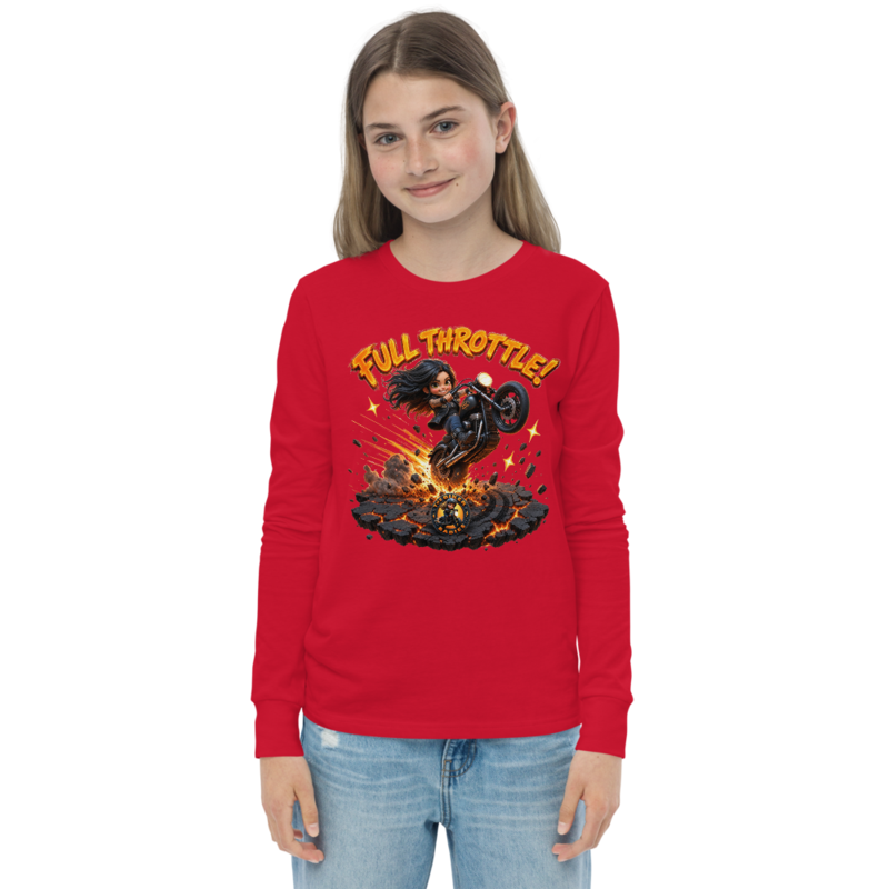 Kai Full Throttle Kids Long Sleeve