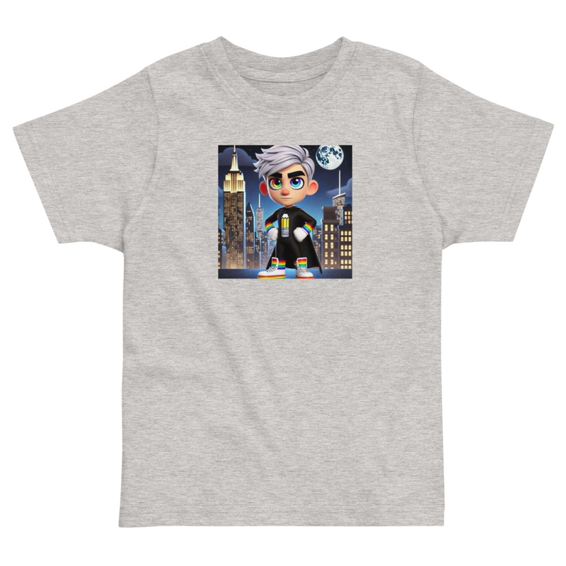 Toddler KP city background jersey t-shirt