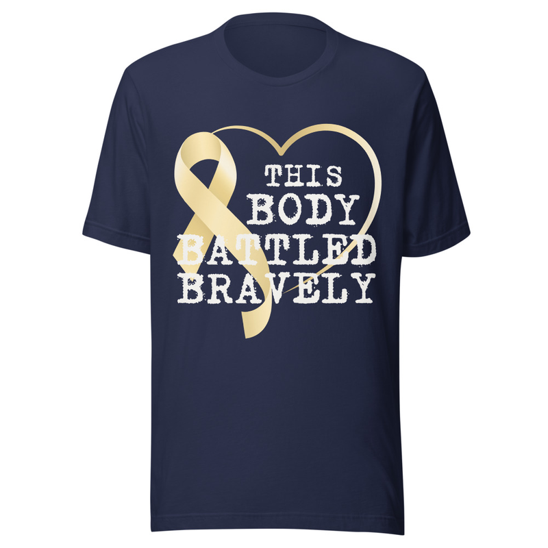 This Body Battled Bravely - Midnight Tone – XL, Navy