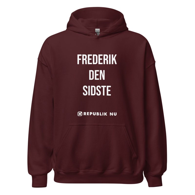 Hoodie Frederik den Sidste – Bordeaux