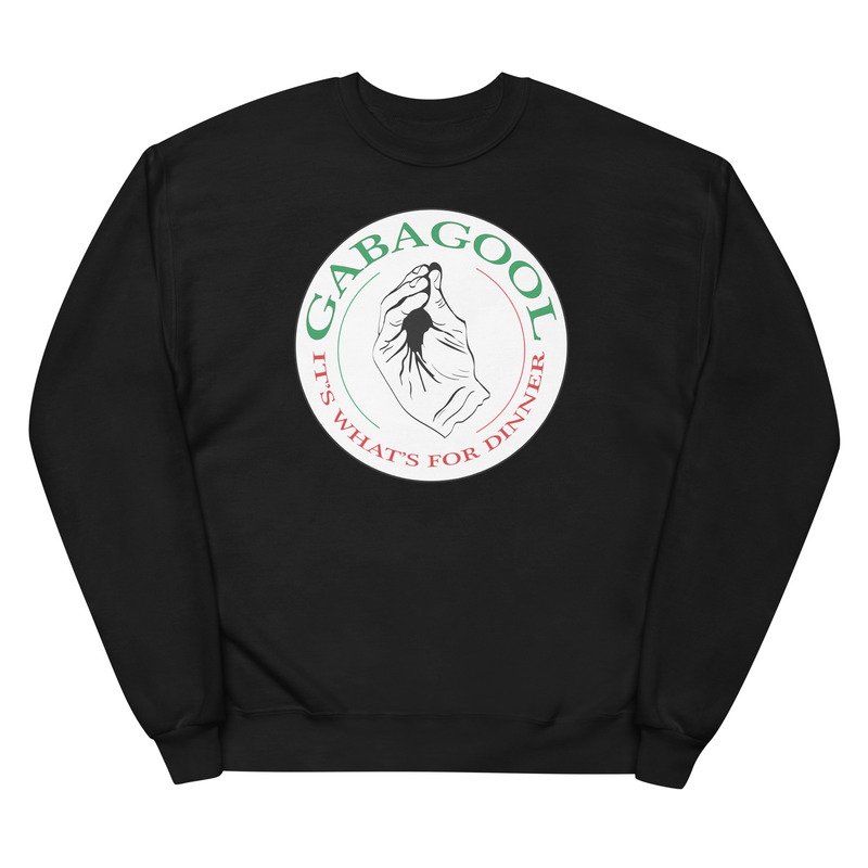 Gabagool - Italian Hand Gesture - Unisex fleece sweatshirt