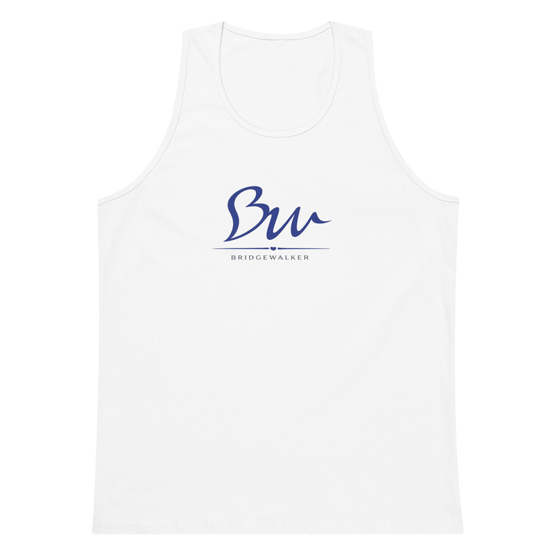 BridgeWalker Unisex Premium Tank Top - Own Asphalt Edition – 3XL, White