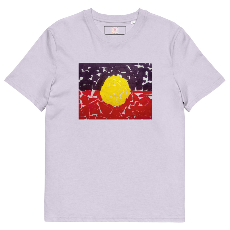Aboriginal Flag - Unisex Organic Cotton Tee – Image 11