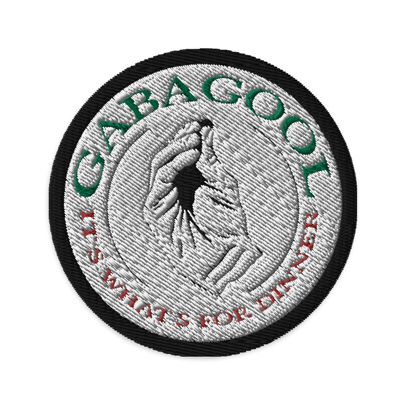 Gabagool - It&#39;s What&#39;s For Dinner - Italian Parody Embroidered patches