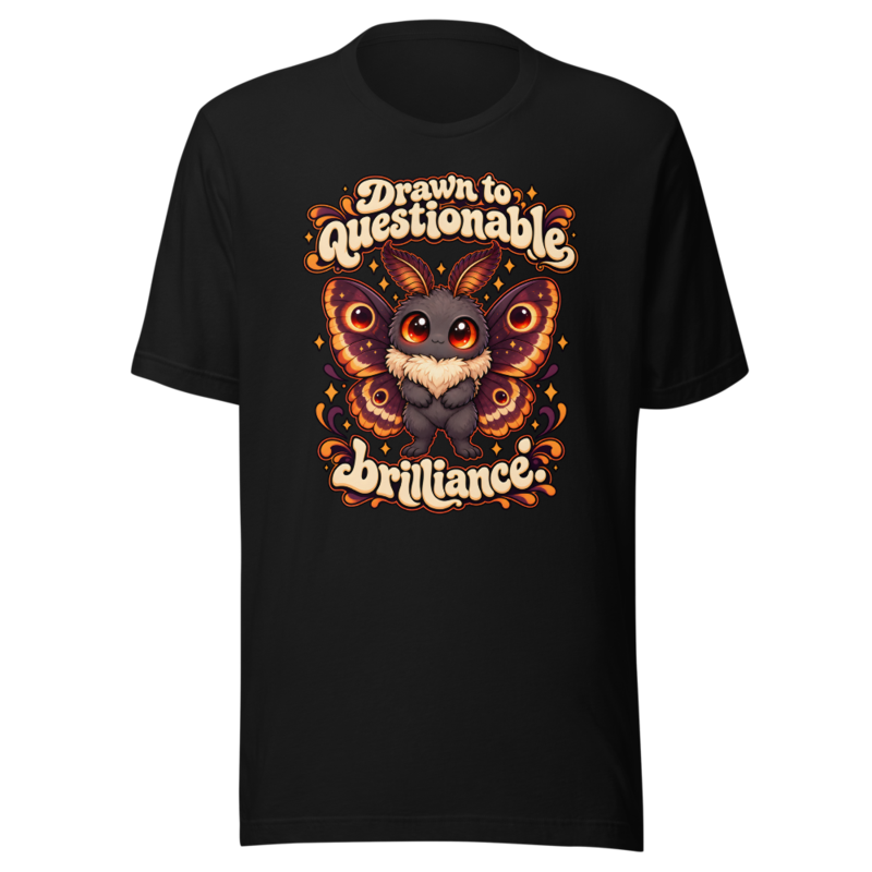 Drawn to questionable brilliance Tee