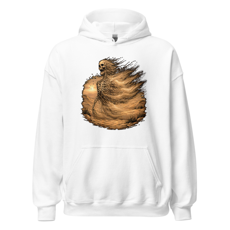 Went Like Tumbleweed White Unisex Heavy Blend Hoodie