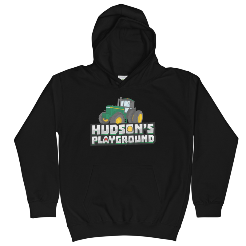 Hudson's Tractor Youth Hoodie Hudson's Playground