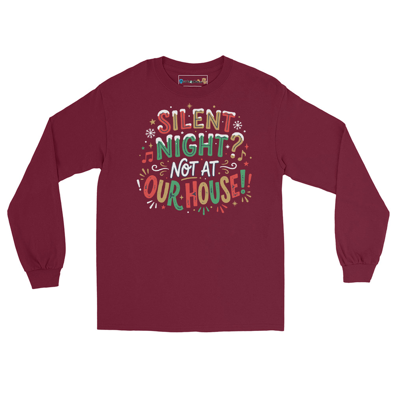 Silent Night Unisex Long Sleeve Tee