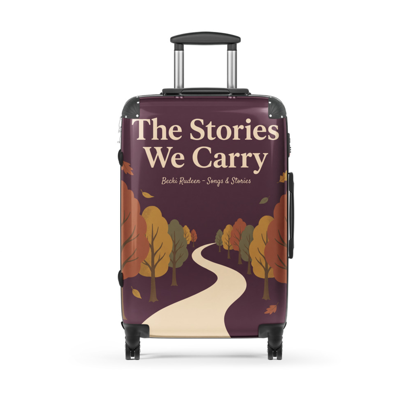 The Stories We Carry Autumn Suitcase