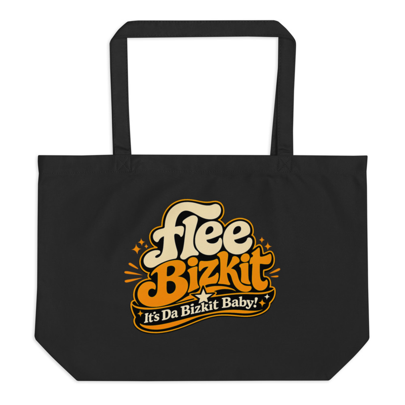 Large organic tote bag