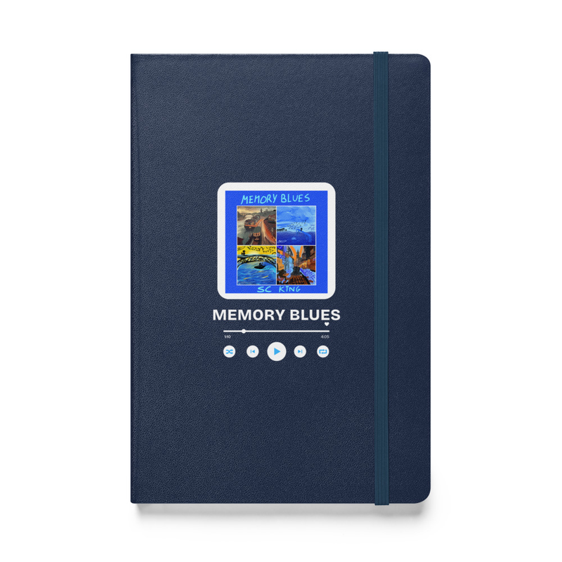Memory Blues - Hardcover bound notebook