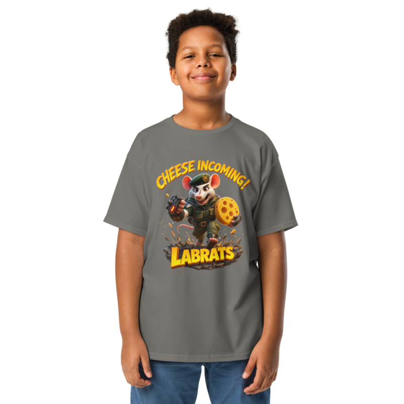 Major Chomps Cheese Incoming Kids T-Shirt