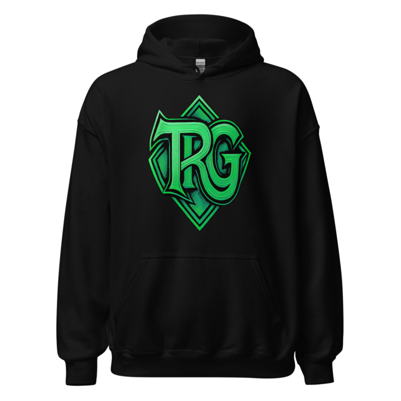 TRG Black Unisex Heavy Blend Hoodie