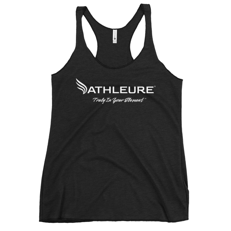 ATHLEURE® Women's Racerback Tank – S, Vintage Black