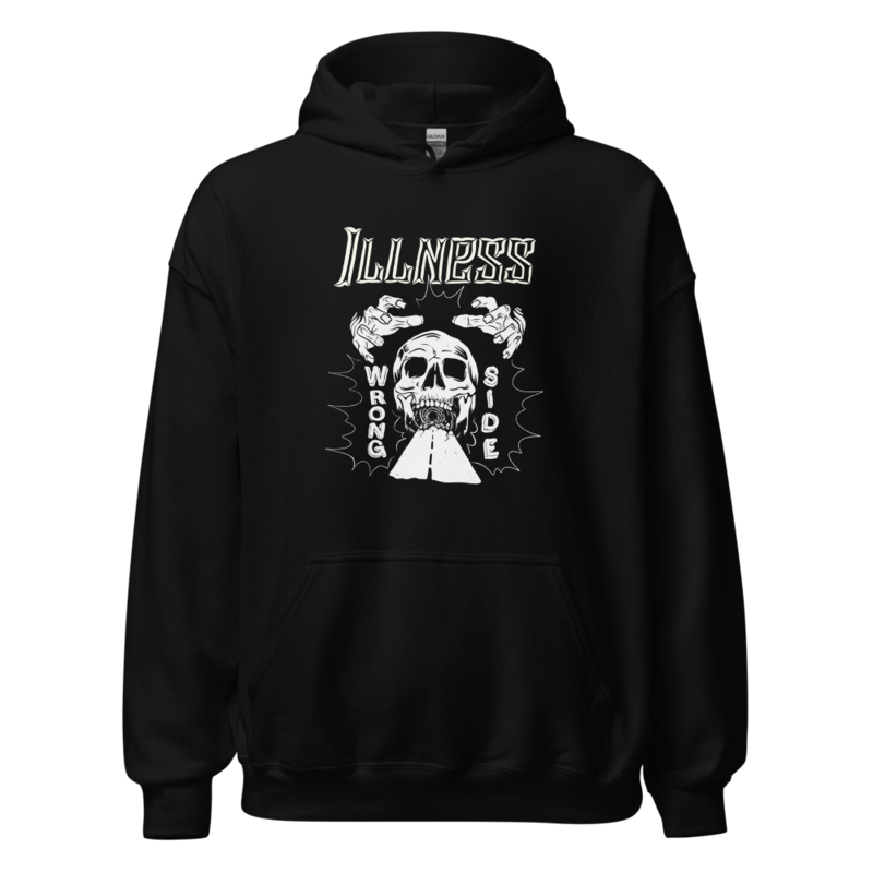 Wrong Side Hoodie, Black