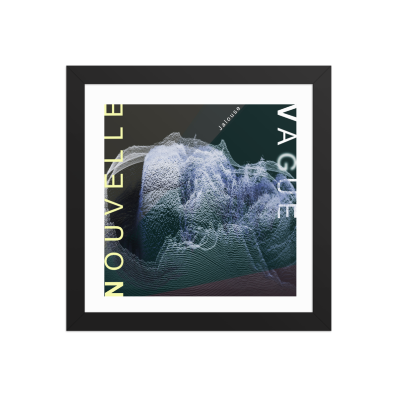 Print Nouvelle Vague encadré