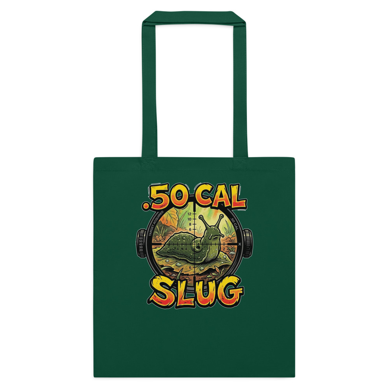 .50 Cal Slug Cotton Tote Bag