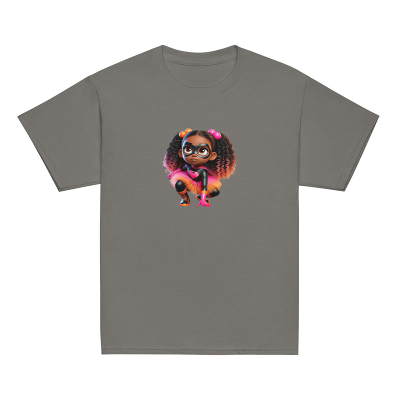 Mora Youth classic tee – S, Charcoal