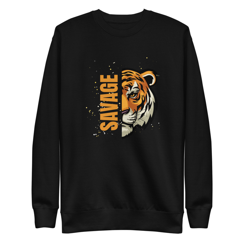 Savage - Premium Sweatshirt – M, Black